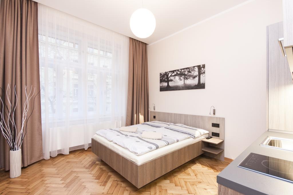 Manesova Astra Apartment Prága Szoba fotó